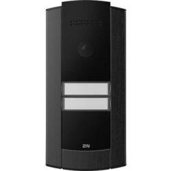 Détails visibles de Interphone IP avec caméra et cadre noir pour Platines de rue
