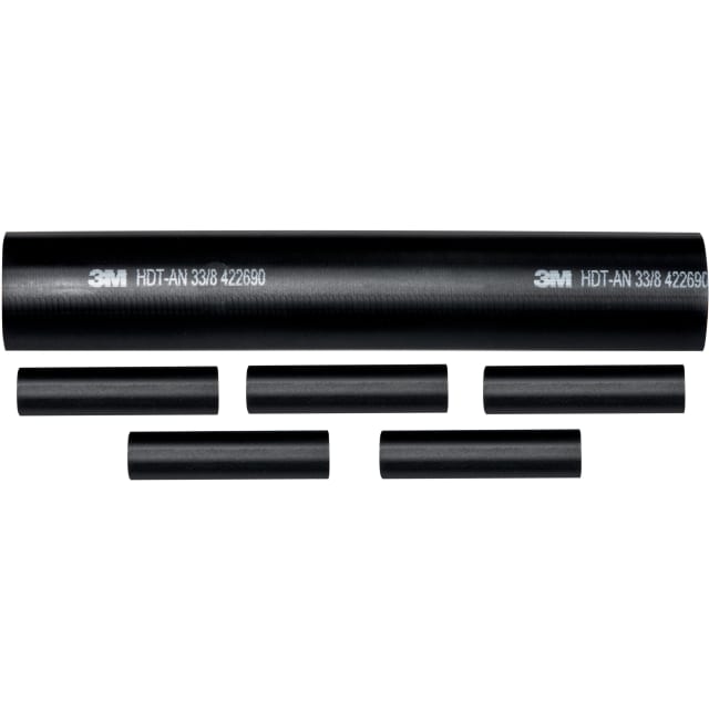 3M Kit de jonction thermorétractable Kit thermorétractable noir pour jonction câble 0,6 1 kV avec tubes de différentes tailles
