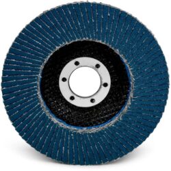Détails visibles de Disque à lamelles conique 115 x 22 mm grain 40 566A pour Disque à lamelle