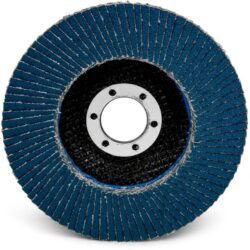 Détails visibles de Disque à lamelles conique 125 x 22 mm grain 60 566A pour Disque à lamelle