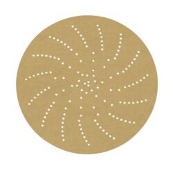 Disque abrasif papier multi-trous 152 mm P400, configuration visible
