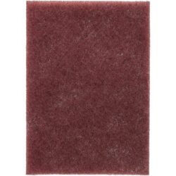 Feuille abrasive non tissée bordeaux 158 x 224 mm pour ponçage et finition