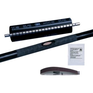 Manchette thermorétractable 35 10 250 mm pour réparation de câble