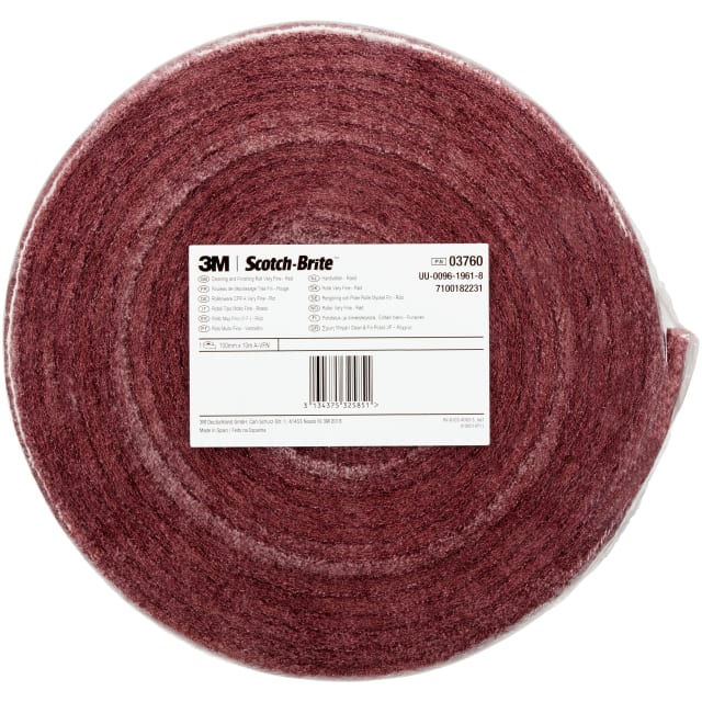 3M - Rouleau abrasif non tissé Scotch-Brite CF-RL 3M - Rouleau abrasif non tissé Scotch-Brite CF-RL