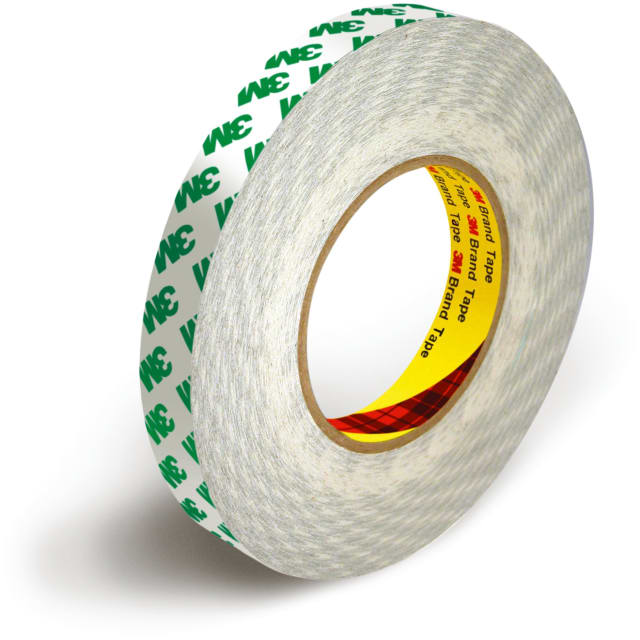 Ruban adhésif double face 3M détail produit Détails visibles de Ruban adhésif double face PVC blanc 50 mm x 50 m 9087 pour Rubans adhésifs