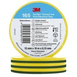 3M - Ruban électrique vinyle Temflex 165