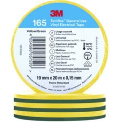 3M - Ruban électrique vinyle Temflex 165