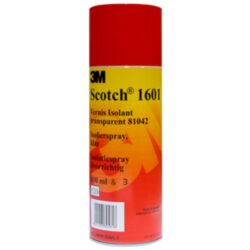 Scotch 1601 vernis isolant transparent, configuration visible