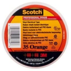 3M - Scotch 35 Ruban Isolant Électrique en Vinyle