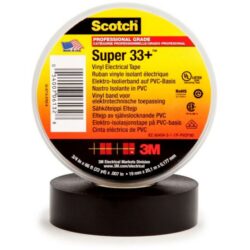 3M - Scotch Super 33+ Ruban isolant électrique en vinyle