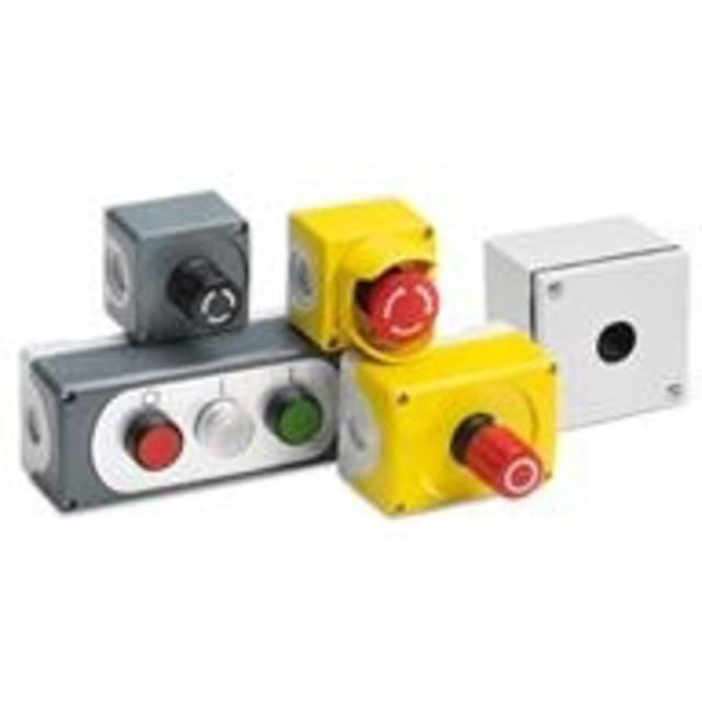 ABB - Boîtier d'arrêt Série compact déverrouiller en tournant ABB - Boîtier d'arrêt Série compact déverrouiller en tournant