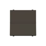 ABB - Bouton poussoir NO - sans symbole 2M Total Anthracite - Zenit - 2CLA220470N1601