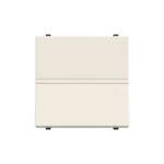 ABB - Bouton poussoir NO - sans symbole 2M Total Blanc - Zenit - 2CLA220470N1201