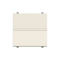 ABB - Bouton poussoir NO - sans symbole 2M Total Blanc - Zenit - 2CLA220470N1201