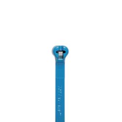 Collier de serrage bleu 186 x 4,9 mm 222N avec tête de verrouillage