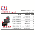 ABB - COLLIMIX 40-1 LARGE 4TBR999516G2301 NEOM McLaren Formula E - 4TBR999516G2301