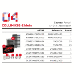 ABB - COLLIMIX 63-2 PETIT 4TBR999516G2304 Ferrari SF-24 F1 - 4TBR999516G2304