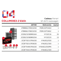 ABB - COLLIMIX 63-2 PETIT 4TBR999516G2304 Ferrari SF-24 F1 - 4TBR999516G2304