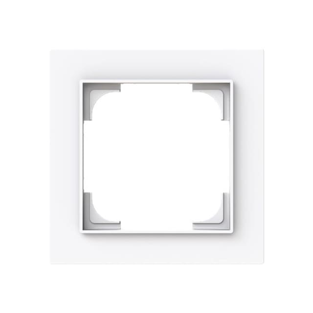 ABB - Cadre de finition 1 gang blanc studio - Busch-art linear - 2CKA001754A4841 ABB - Cadre de finition 1 gang blanc studio - Busch-art linear - 2CKA001754A4841