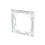 ABB - Cadre de finition 1 gang studio blanc mat - Busch-art linear - 2CKA001754A4842 – Image 3