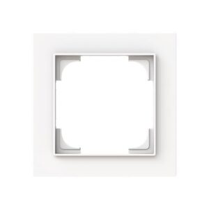 ABB - Cadre de finition 1 gang studio blanc mat - Busch-art linear - 2CKA001754A4842