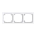 ABB - Cadre de finition 3 gang studio blanc - Busch-art linear - 2CKA001754A4857 – Image 5