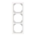 ABB - Cadre de finition 3 gang studio blanc mat - Busch-art linear - 2CKA001754A4858 – Image 5