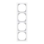 ABB - Cadre de finition 4 gang studio blanc - Busch-art linear - 2CKA001754A4865 – Image 2