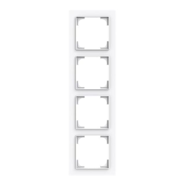 ABB - Cadre de finition 4 gang studio blanc - Busch-art linear - 2CKA001754A4865 ABB - Cadre de finition 4 gang studio blanc - Busch-art linear - 2CKA001754A4865