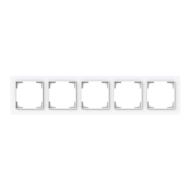 ABB - Cadre de finition 5 gang studio blanc - Busch-art linear - 2CKA001754A4873 ABB - Cadre de finition 5 gang studio blanc - Busch-art linear - 2CKA001754A4873