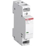 ABB - Contacteur d'install. modulaire 2 NO Tension circuit de comm.: 24VAC/DC - 1SBE111111R0120