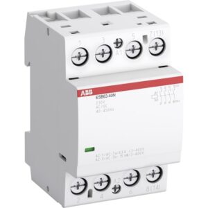 ABB - Contacteur d'install. modulaire 4 NO Tension circuit de comm.: 230VAC/DC - 1SAE351111R0640