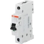 ABB - Disjoncteur S200M 1P 2A courbe C 10kA 230/400V AC pour tableaux électriques - 2CDS271001R0024