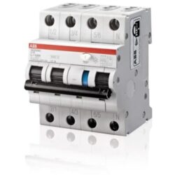 Détails visibles de Disjoncteur différentiel 3P+N 16A 300mA 4,5kA AC pour Disjoncteurs quadripolaires,4P