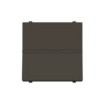 ABB - Interrupteur de croisement 2M Total Anthracite - Zenit - 2CLA221000N1601