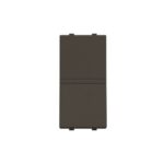 ABB - Interrupteur de croisement unipolaire 1M Total Anthracite - Zenit - 2CLA211000N1601