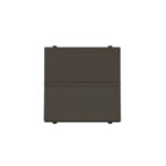 ABB - Interrupteur unipolaire 2M Total Anthracite - Zenit - 2CLA220100N1601