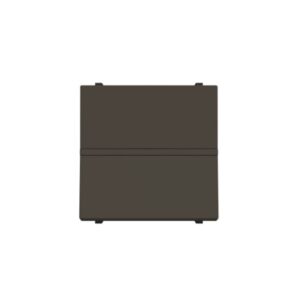 ABB - Interrupteur unipolaire 2M Total Anthracite - Zenit - 2CLA220100N1601