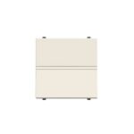 ABB - Interrupteur unipolaire 2M Total Blanc - Zenit - 2CLA220100N1201