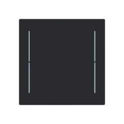 ABB - LFW/A.1.70.1-45M couvercle noir mat - 2CKA006199A0483