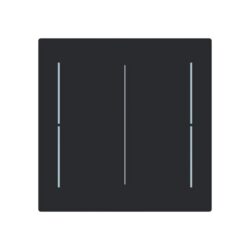ABB - LFW/A.2.70.1-45M couvercle noir mat - 2CKA006199A0484