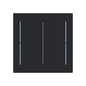 ABB - LFW/A.2.70.1-45M couvercle noir mat - 2CKA006199A0484