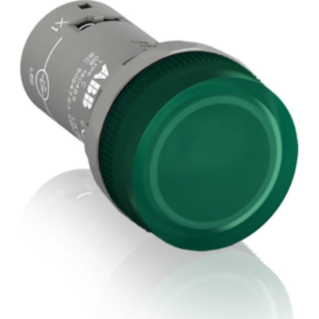 ABB - Lampe témoin avec LED Série compact vert ABB - Lampe témoin avec LED Série compact vert