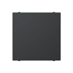ABB - Plaque aveugle sans impression 2M Noir - Zenit - 2CLA220000N1501