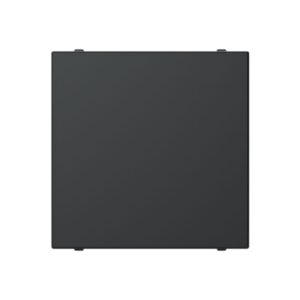 ABB - Plaque aveugle sans impression 2M Noir - Zenit - 2CLA220000N1501