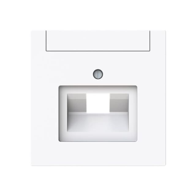 ABB - Plaque centrale Raccordement des données simple studio blanc - Busch-art linear - 2CKA001710A4223 ABB - Plaque centrale Raccordement des données simple studio blanc - Busch-art linear - 2CKA001710A4223