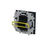 ABB - Plaque centrale aveugle avec plaque de montage noir mat - Busch-art linear - 2CKA001710A4218 – Image 3