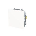 ABB - Plaque centrale aveugle avec plaque de montage studio blanc - Busch-art linear - 2CKA001710A4215 – Image 2