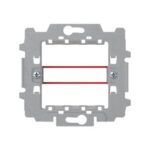 ABB - Plaque de montage pour boîte 71/60 mm avec griffes 1 gang - Zenit - 2CLA227197Z1001