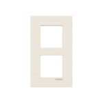 ABB - Plaque de recouvr. double blanc 60 mm - 2CLA227220Z1101